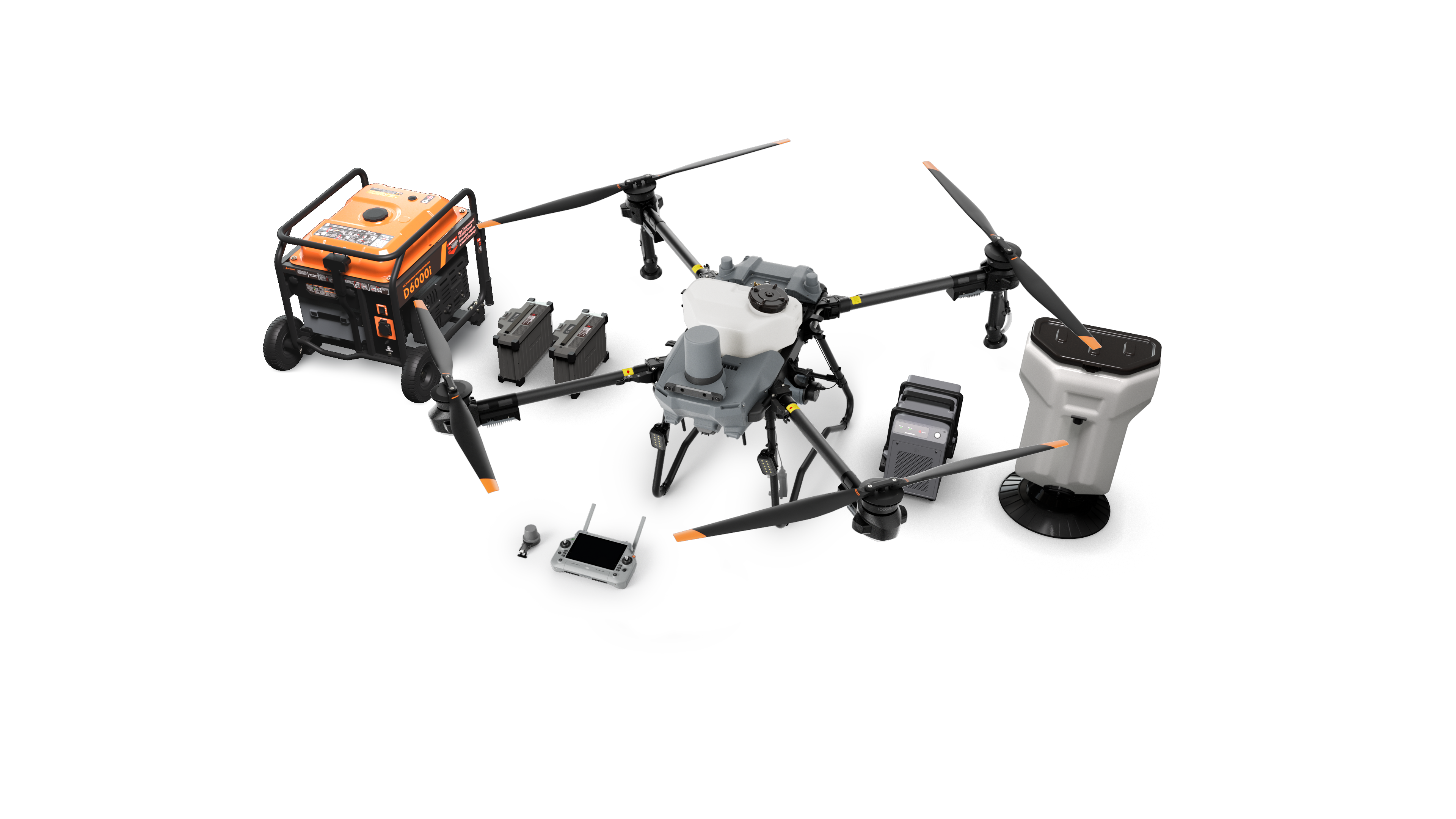 T25 SISTEMA PARA ESPARCIMIENTO DE SOLIDOS PARA DRON T25 DJI SPREADING SYSTEM